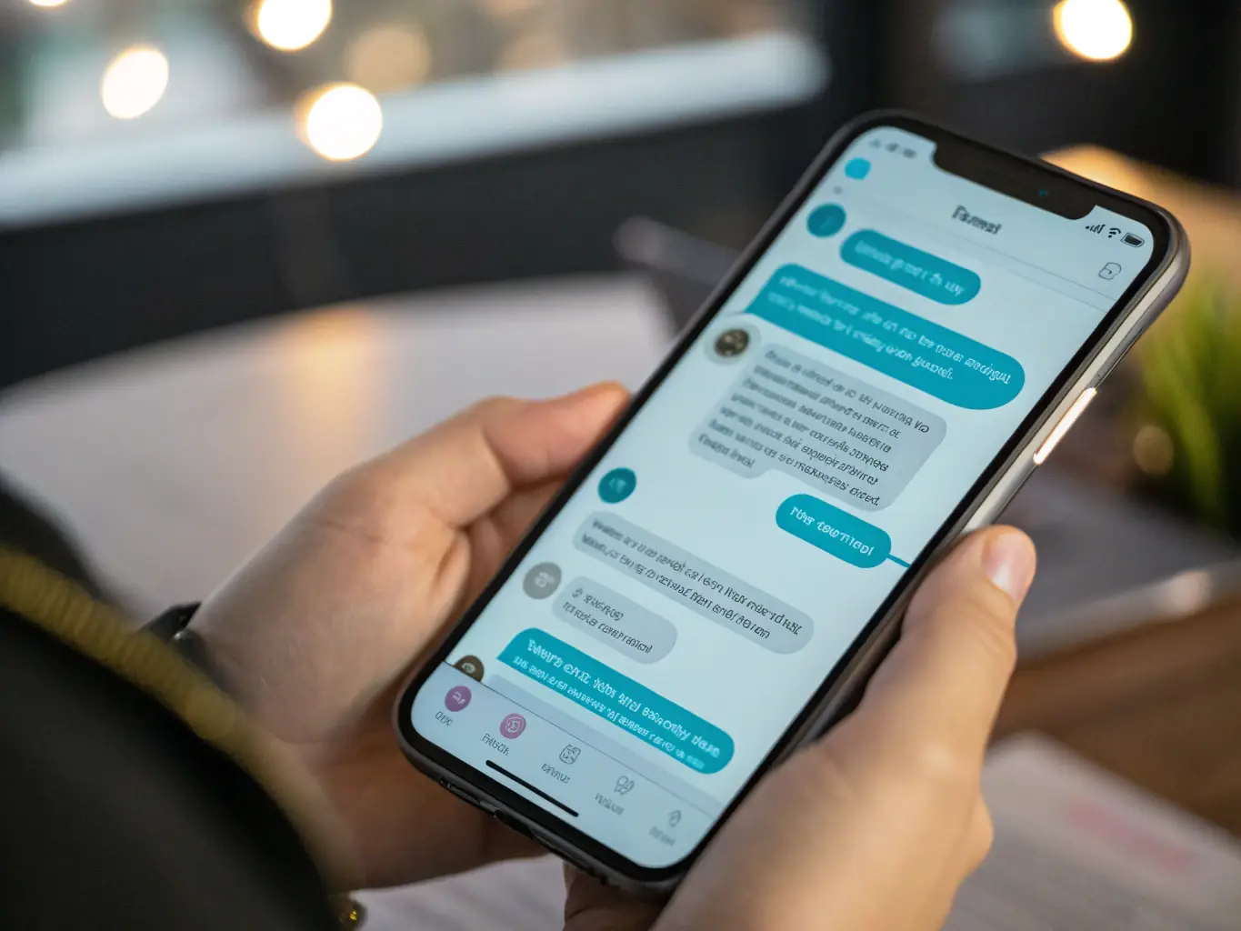 A screenshot of an AI chatbot interface on Instagram, demonstrating BlinkerLabs' AI chatbot integration capabilities.